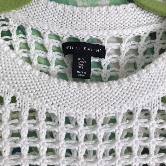 White Open Knit Sweater ⚓️ - Picture 4 of 5